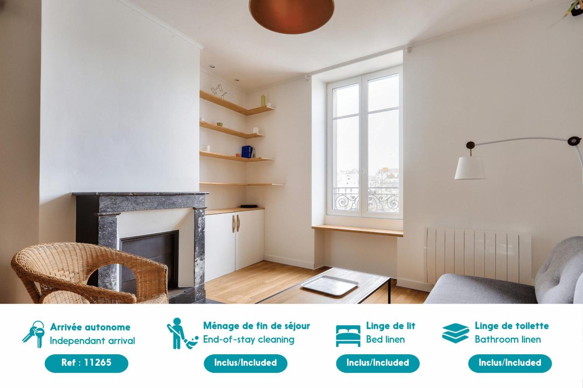Plein Centre De Nantes : Appartement Pour 4 Exterior photo
